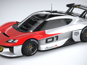 Porsche Mission R 2021 Model 3D