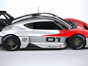 Porsche Mission R 2021 Model 3D