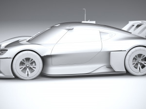 Porsche Mission R 2021 Model 3D