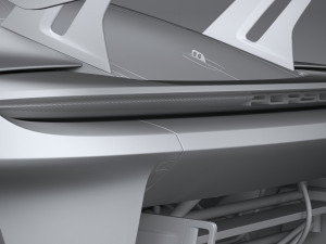 Porsche Mission R 2021 Model 3D