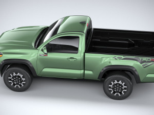 Toyota Tacoma Regular Cab TRD 2020 3D Model