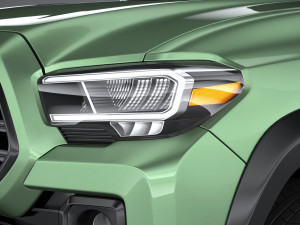 Toyota Tacoma Regular Cab TRD 2020 3D Model
