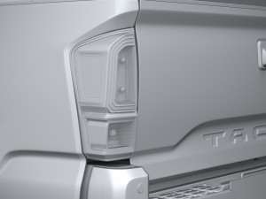 Toyota Tacoma Regular Cab TRD 2020 3D Model
