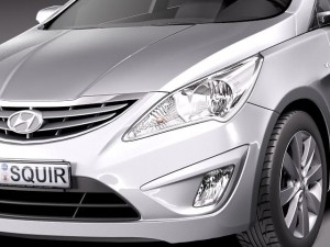 Hyundai Verna Accent 2012 Hatchback Modèle 3D