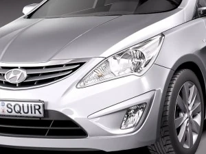 Hyundai Verna Accent 2012 Hatchback 3D Model