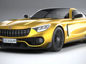 Generic Sport Car 2021 3D Model