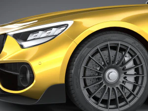 Generic Sport Car 2021 3D Model