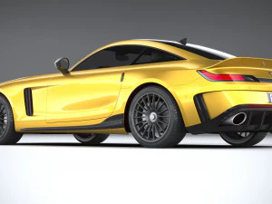 Generic Sport Car 2021 3D Model