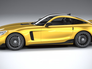 Generic Sport Car 2021 Model 3D