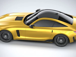 Generic Sport Car 2021 3D Model