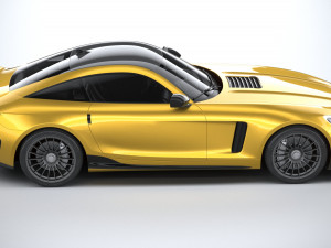 Generic Sport Car 2021 Model 3D