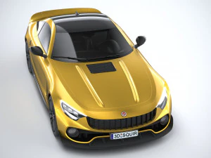 Generic Sport Car 2021 3D Model