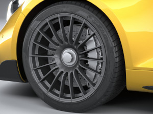 Generic Sport Car 2021 Model 3D