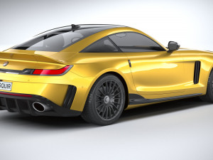 Generic Sport Car 2021 Model 3D