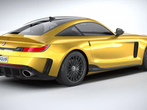 Generic Sport Car 2021 3D Model