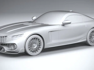 Generic Sport Car 2021 3D Model