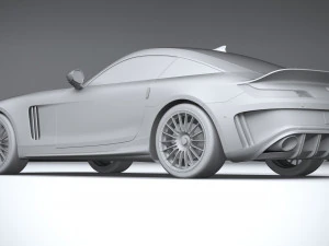 Generic Sport Car 2021 3D Model