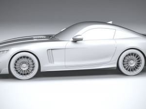 Generic Sport Car 2021 Model 3D