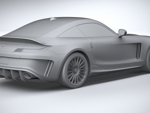 Generic Sport Car 2021 Model 3D
