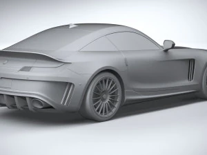 Generic Sport Car 2021 3D Model