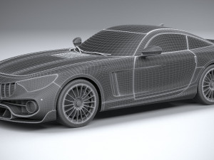 Generic Sport Car 2021 Model 3D