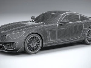 Generic Sport Car 2021 3D Model