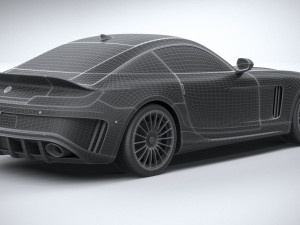 Generic Sport Car 2021 Model 3D