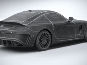 Generic Sport Car 2021 3D Model