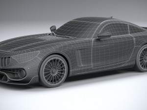 Generic Sport Car 2021 Model 3D
