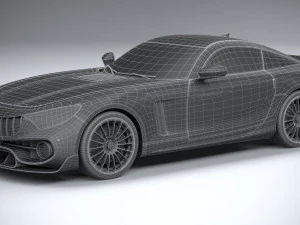 Generic Sport Car 2021 3D Model