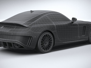 Generic Sport Car 2021 Model 3D