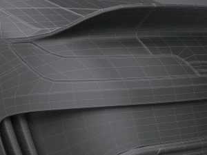 Generic Sport Car 2021 Lowpoly 3D Model