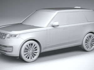 Land Rover Range Rover 2022 Modello 3D