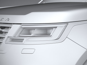 Land Rover Range Rover 2022 Modello 3D