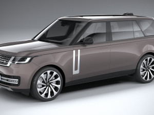 land rover range rover lwb 2022 3D Model