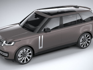Land Rover Range Rover LWB 2022 3D 모델