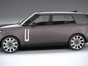 Land Rover Range Rover LWB 2022 3D 모델