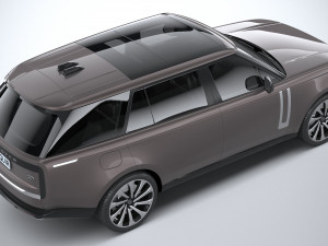 Land Rover Range Rover LWB 2022 3D 모델