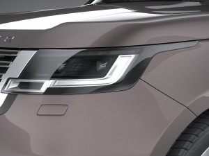 Land Rover Range Rover LWB 2022 3D 모델