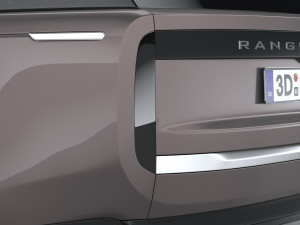 Land Rover Range Rover LWB 2022 3D 모델