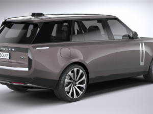 Land Rover Range Rover LWB 2022 3D 모델