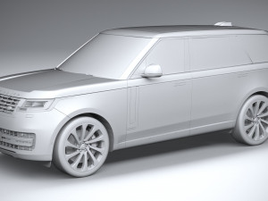Land Rover Range Rover LWB 2022 3D 모델
