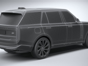 Land Rover Range Rover LWB 2022 3D 모델