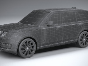 Land Rover Range Rover LWB 2022 3D 모델