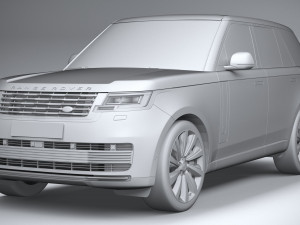 Land Rover Range Rover SV 2022 Modèle 3D