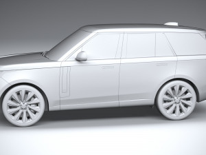 Land Rover Range Rover SV 2022 Modèle 3D