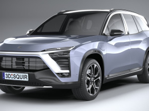 NIO ES8 2021 3D 模型