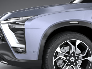 NIO ES8 2021 3D 模型