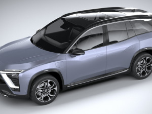 NIO ES8 2021 3D 模型