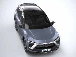 NIO ES8 2021 3D Model